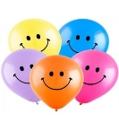 до Дня Народження : Повітряні кульки Smile 30 см.